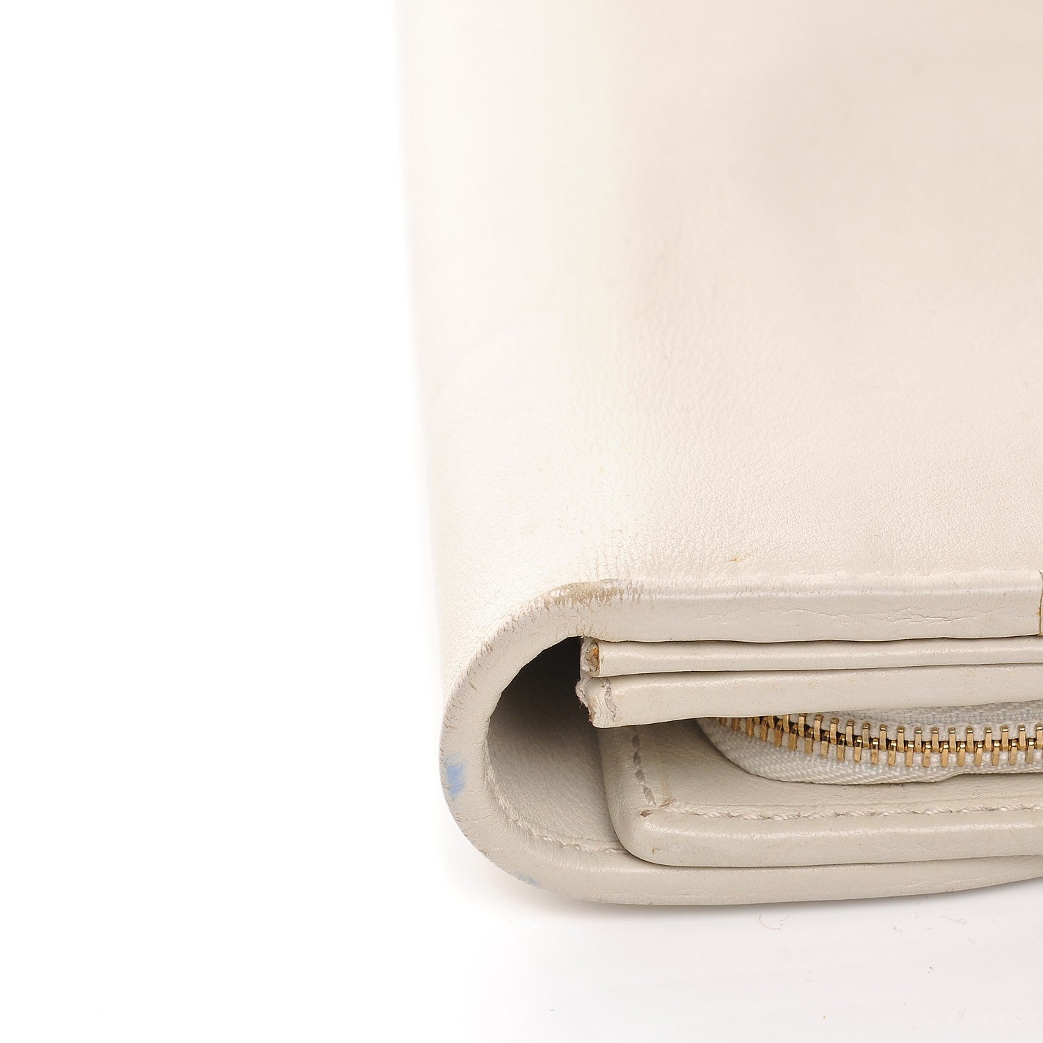 Gucci Calfskin 1973 Continental Clutch Wallet Off White 11 of 12