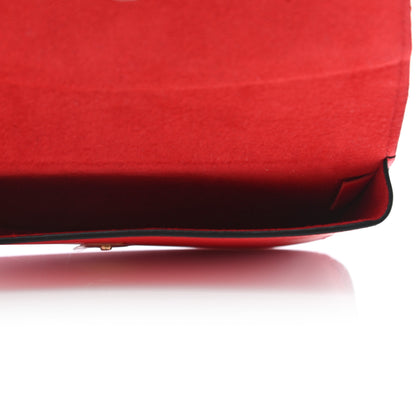 Louis Vuitton Monogram Woody Sunglass Case Rouge 5 of 7