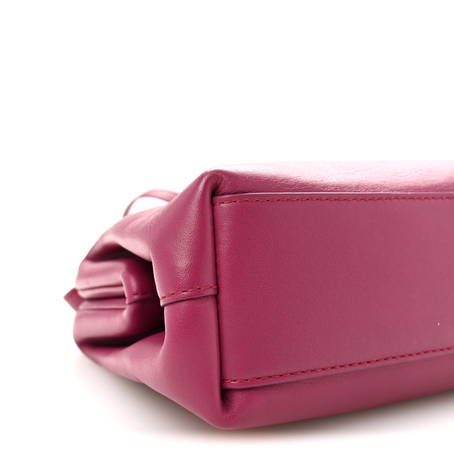 Bottega Veneta Calfskin Small The Point Triangle Bag Cinnabar 8 of 9