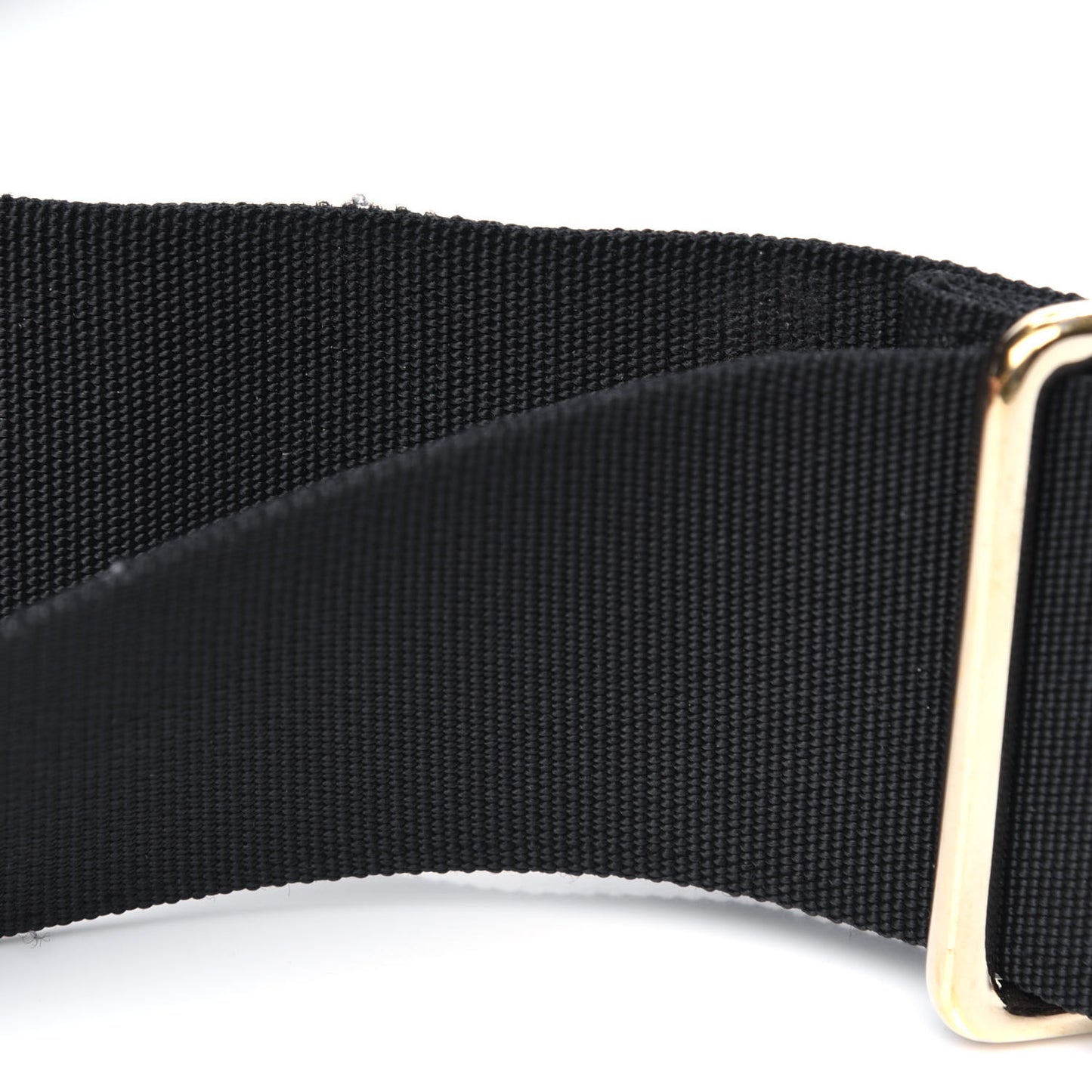 Suede Sparkling Winter Messenger Black