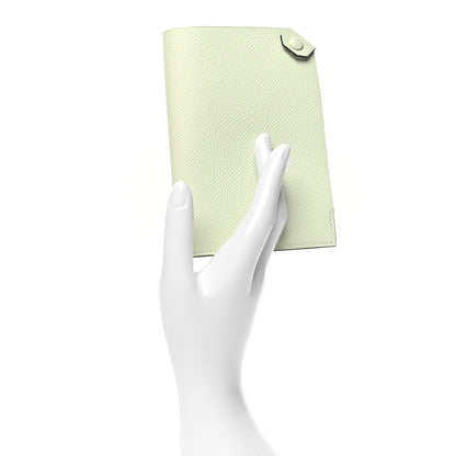 Hermes Epsom Tarmac PM Passport Holder Vert Fizz 2 of 8
