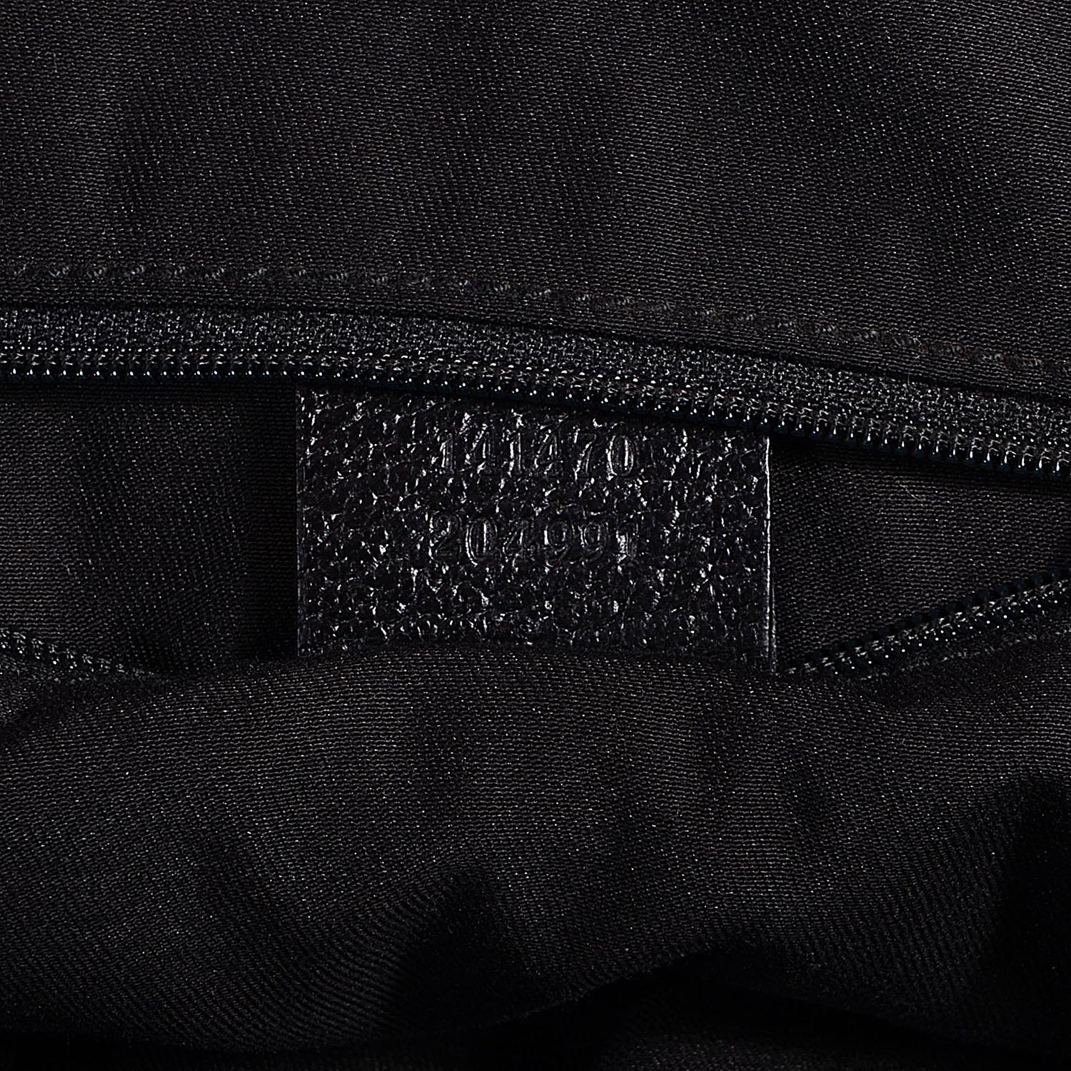 Gucci Monogram Medium Abbey Shoulder Bag Black 7 of 7