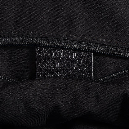 Gucci Monogram Medium Abbey Shoulder Bag Black 7 of 7