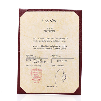Cartier 18K Pink Gold Diamond SM D'Amour Pendant Necklace 6 of 6