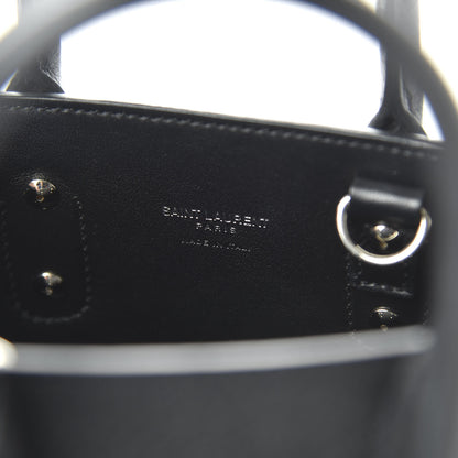 Saint Laurent Grained Calfskin Nano Sac De Jour Black 8 of 10