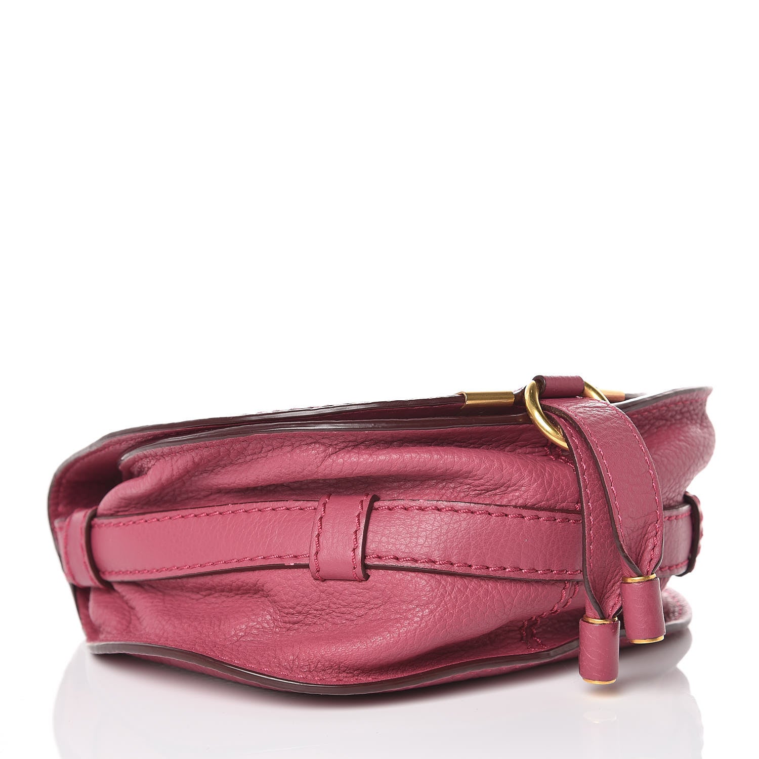 Chloe Calfskin Mini Marcie Round Crossbody Bag Dreamy Pink 4 of 12
