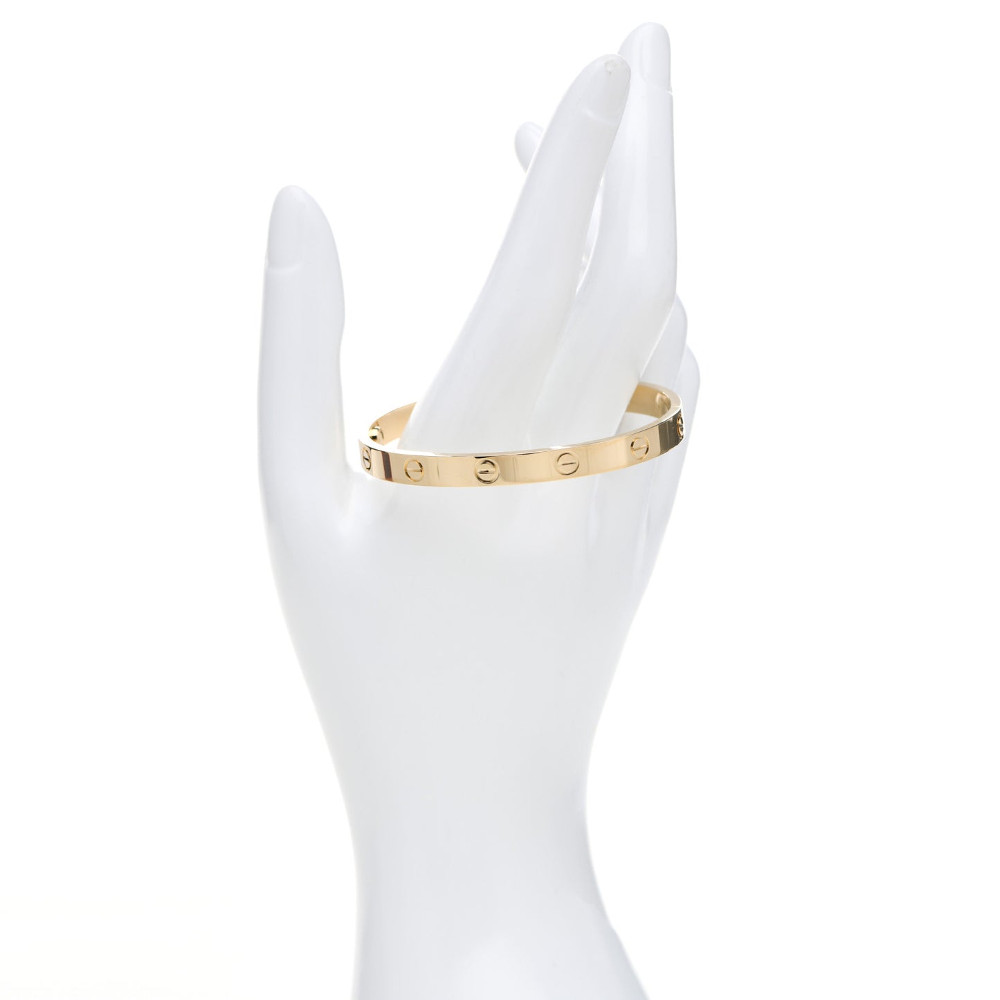 18K Yellow Gold LOVE Bracelet 17