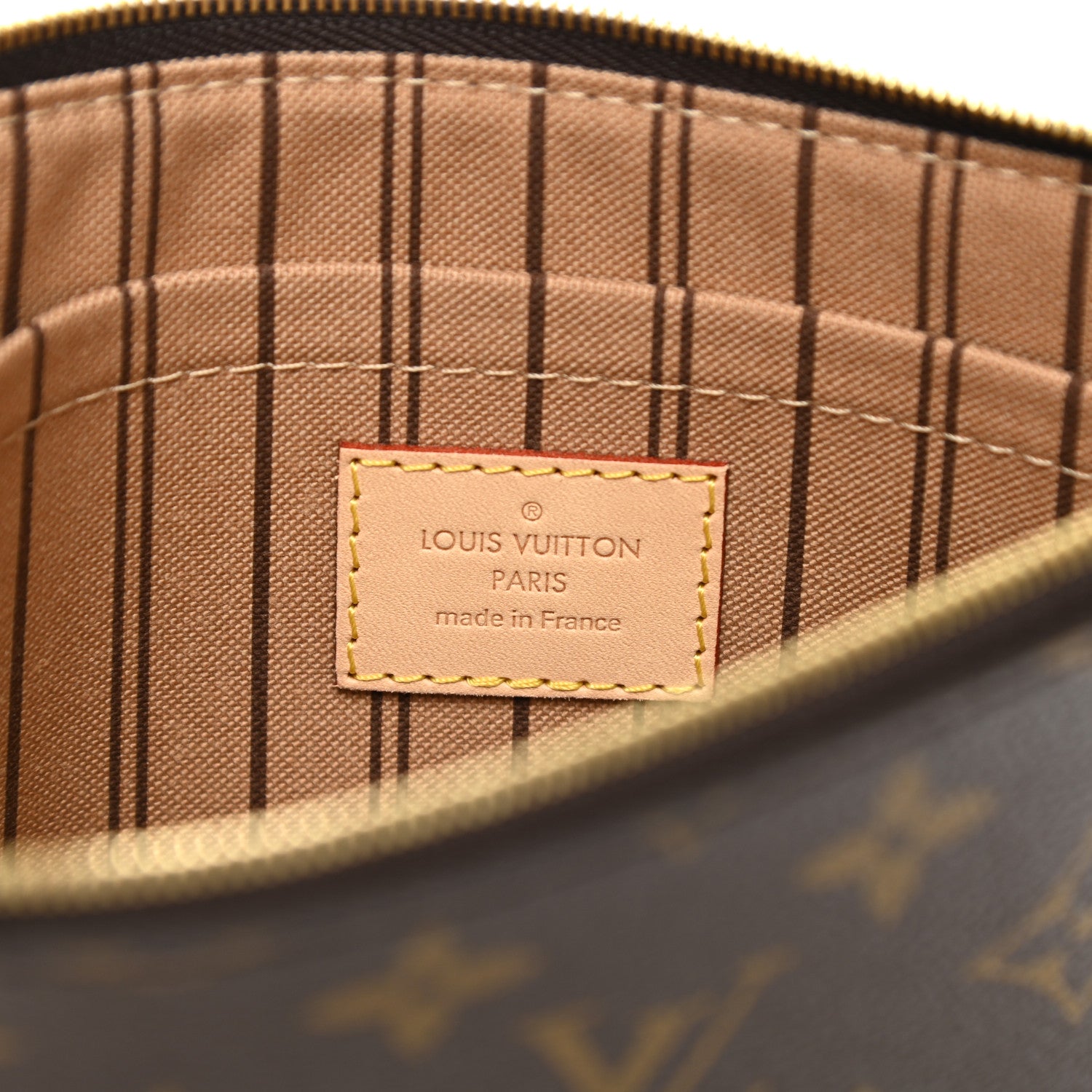 Louis Vuitton Monogram Neverfull MM GM Pochette 5 of 6