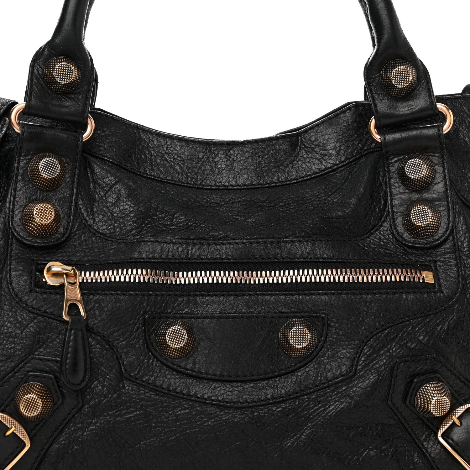 Balenciaga Agneau Giant 21 Rose Gold Hardware City Black 8 of 15