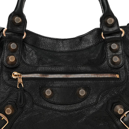 Balenciaga Agneau Giant 21 Rose Gold Hardware City Black 8 of 15