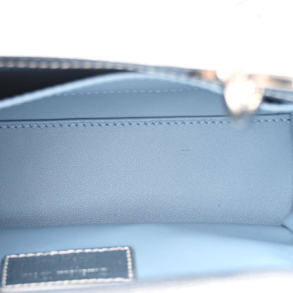 Christian Dior Metallic Grained Calfskin Cannage Small Lucky Badges My Lady Dior Silver 5 of 12