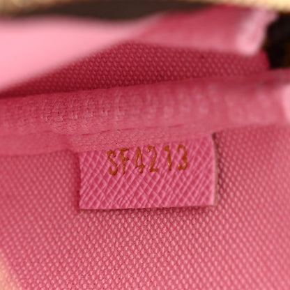 Louis Vuitton Monogram 2023 Christmas Animation Alpine Pochette Accessories Pink 7 of 7