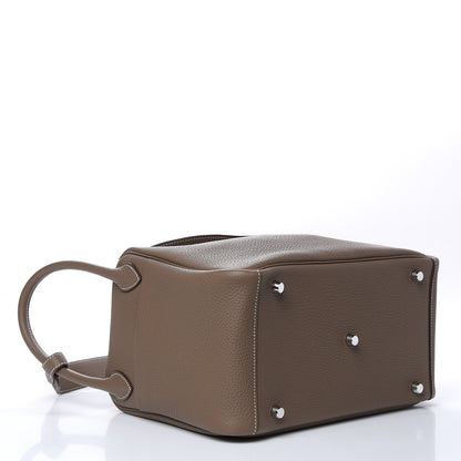 Hermes Taurillon Clemence Lindy 30 Etoupe 4 of 11
