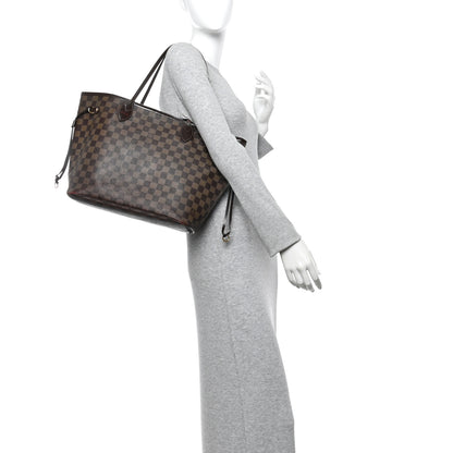 Louis Vuitton Damier Ebene Neverfull MM 2 of 19