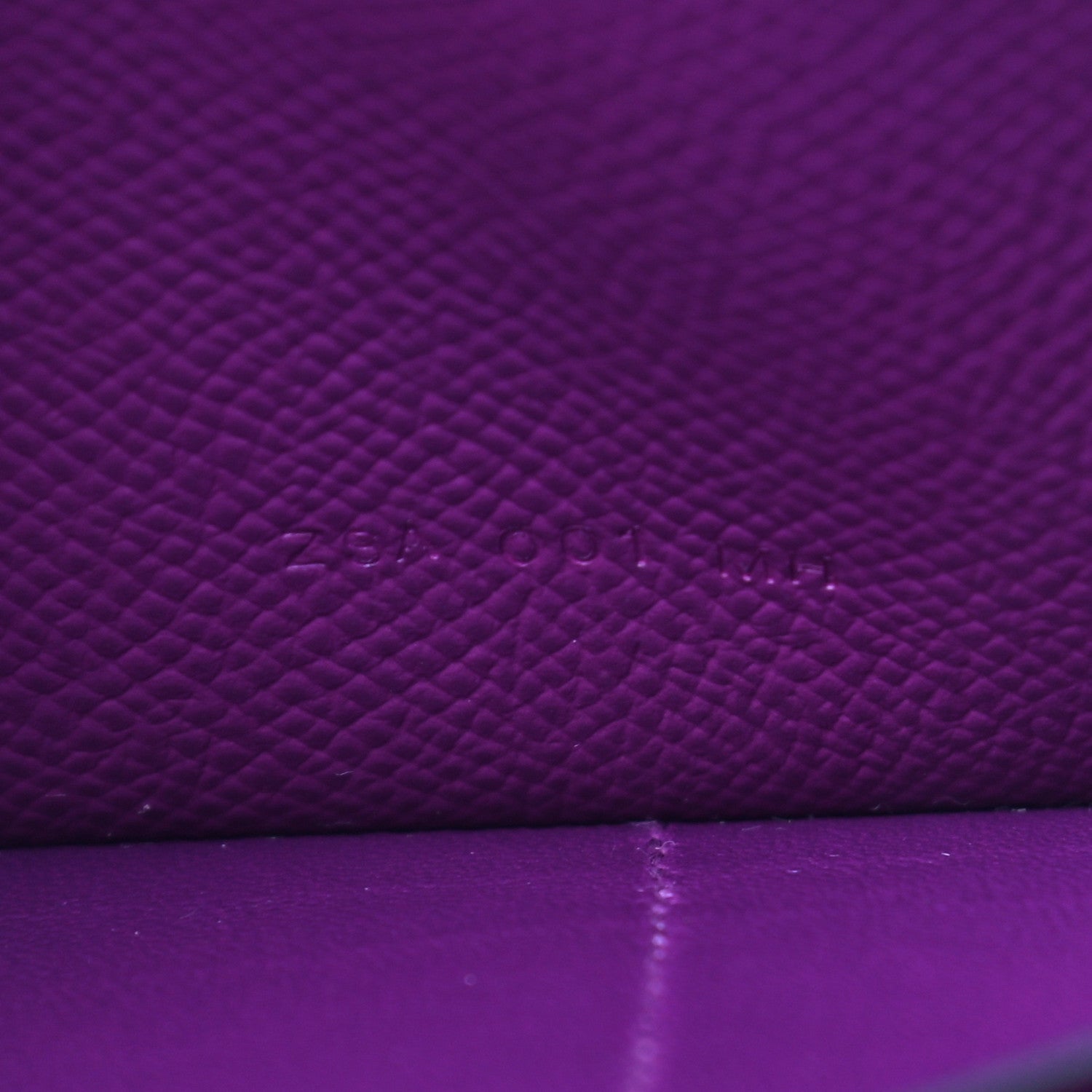 Hermes Epsom Verso Kelly Longue Wallet Raisin Anemone 7 of 7