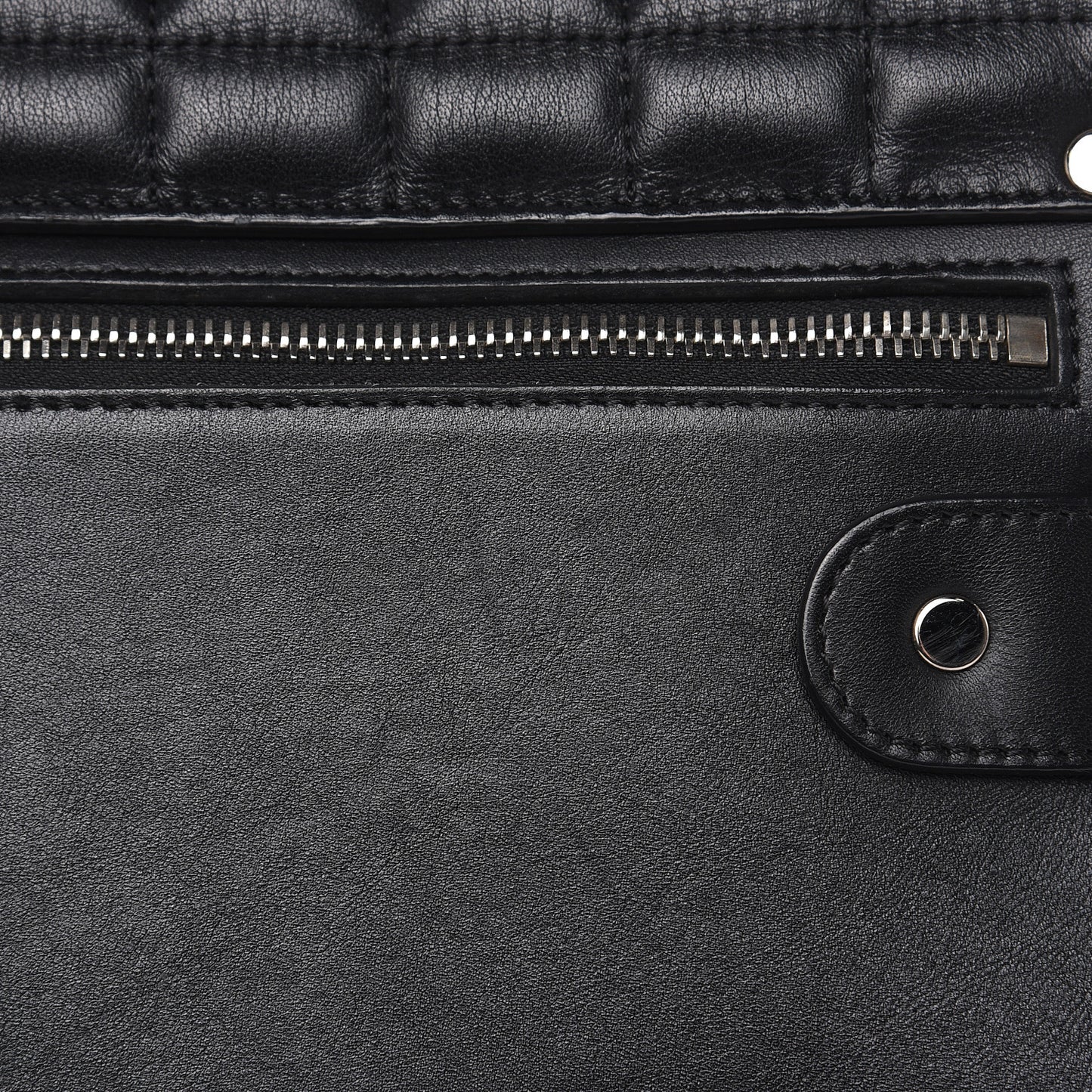 Lambskin Quilted Mini PS11 Classic Shoulder Bag Black