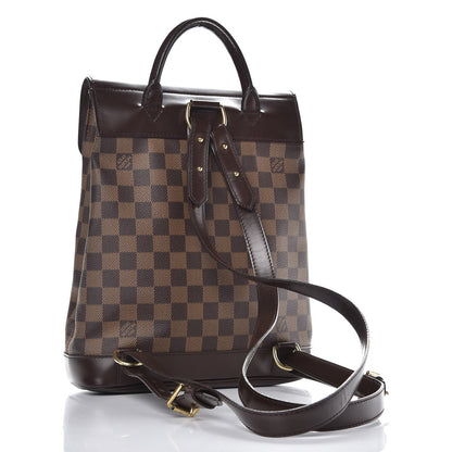 Louis Vuitton Damier Ebene Soho Backpack 4 of 23