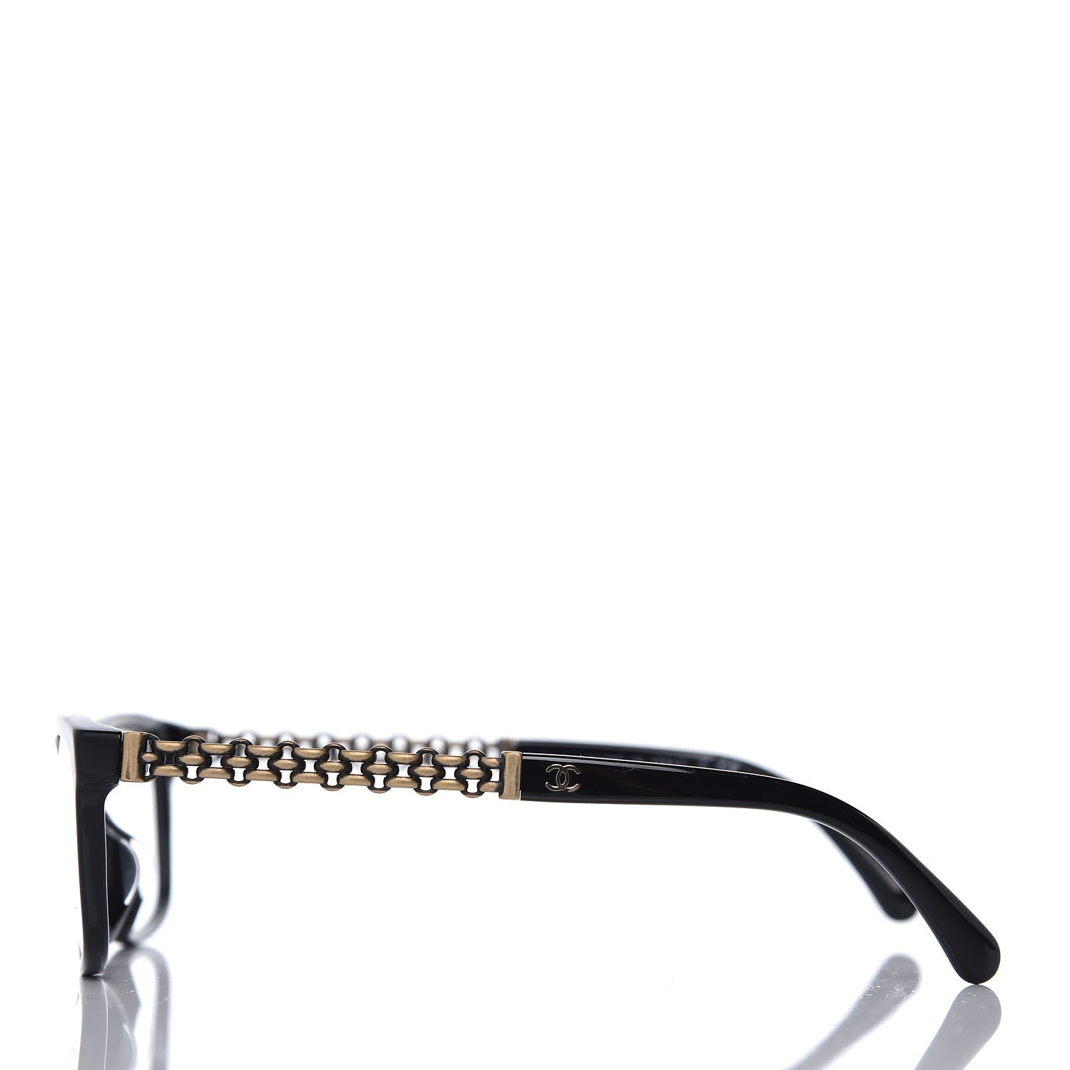 Chanel Chain Eyeglasses Frames 3318 Black 2 of 7