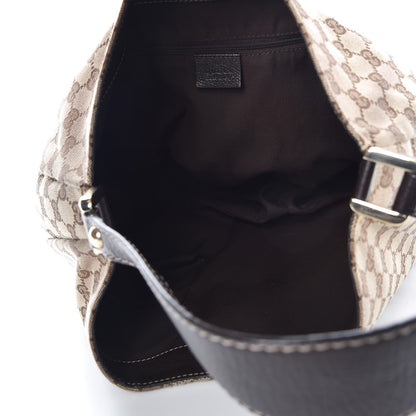 Gucci Monogram Large New Ladies Web Hobo Dark Brown 5 of 8