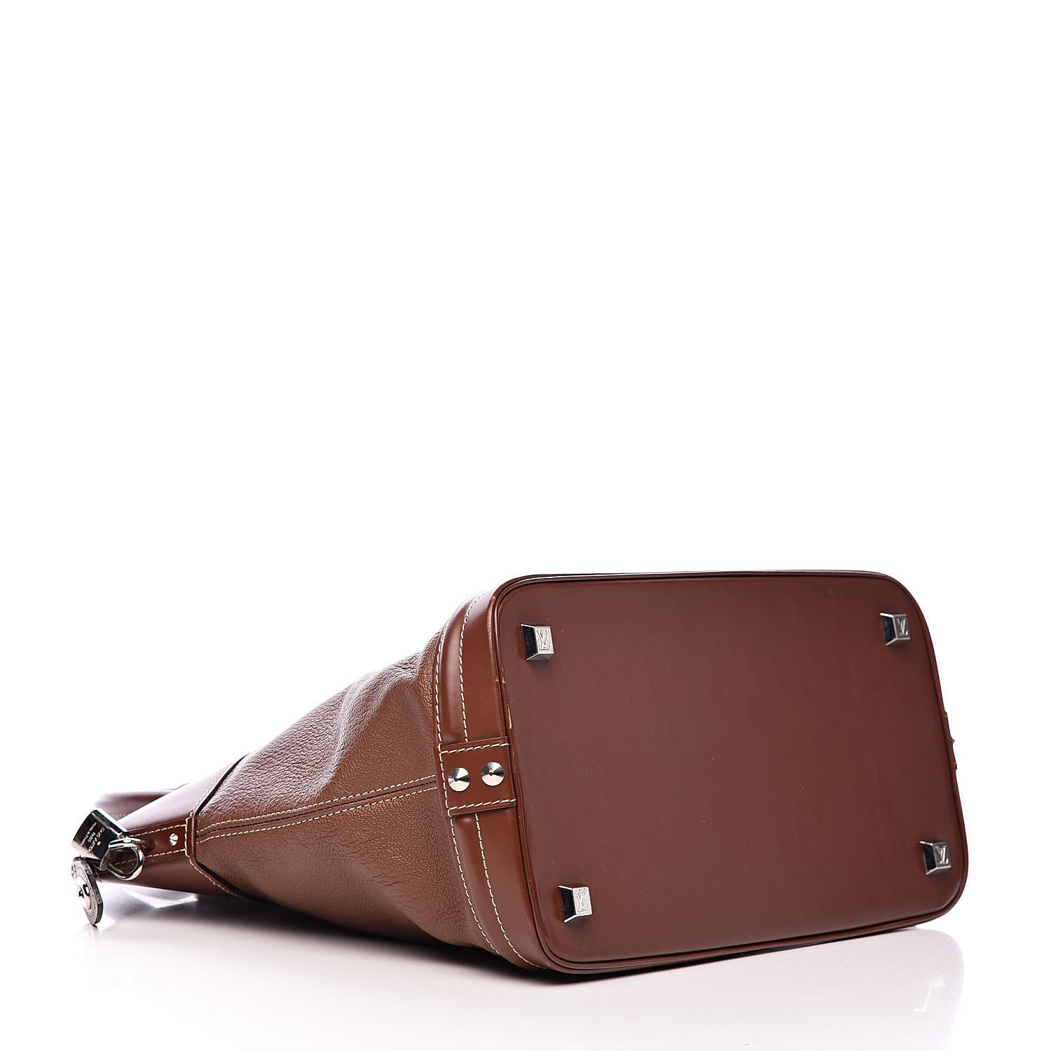 Louis Vuitton Suhali Lockit MM Sienne 4 of 16