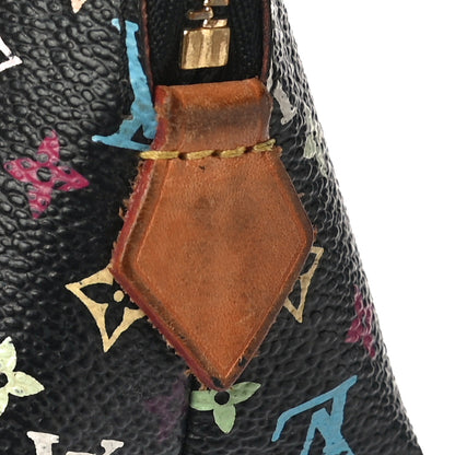 Louis Vuitton Monogram Multicolor Cosmetic Pouch Black Grenade 11 of 12