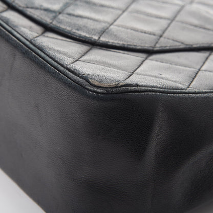 Chanel Lambskin Quilted Medium Bijoux Chain Double Flap Black 11 of 12
