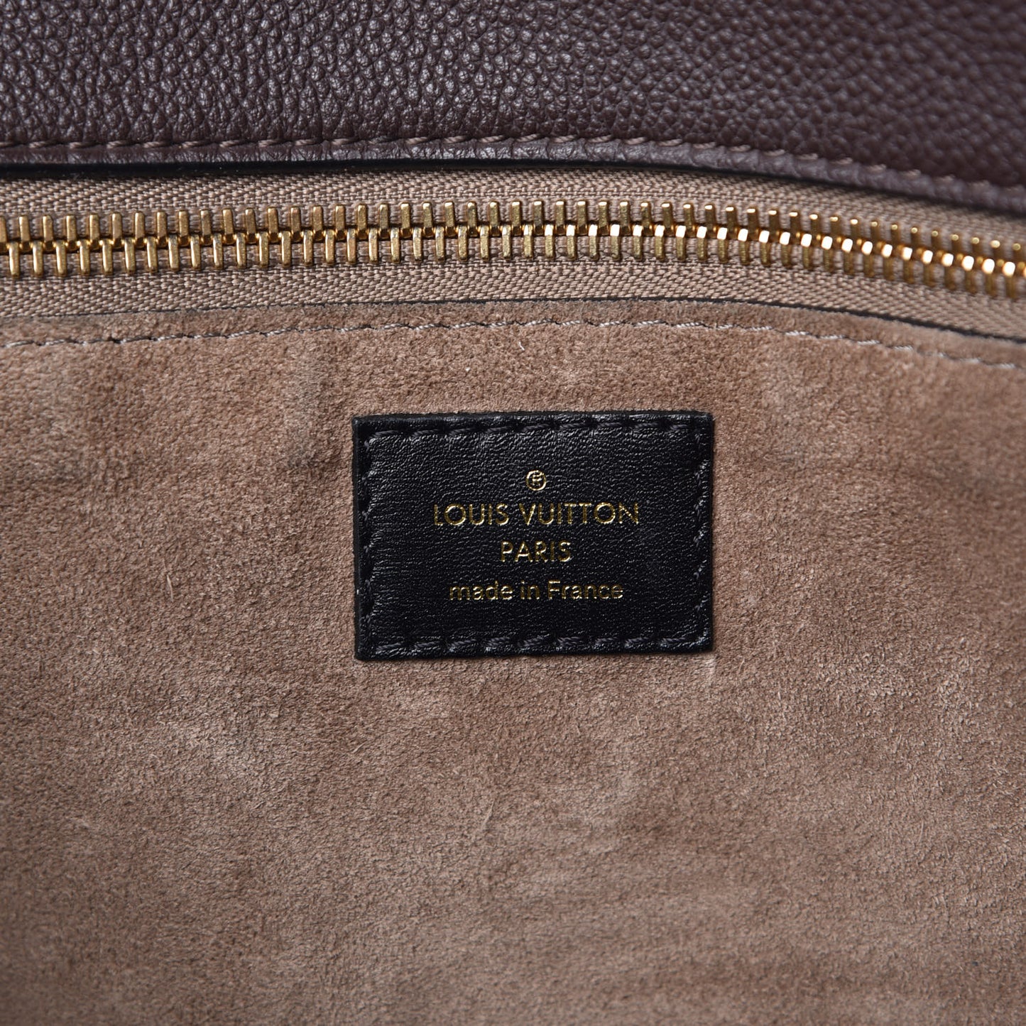 Veau Cachemire Monogram Tote W PM Chocolate