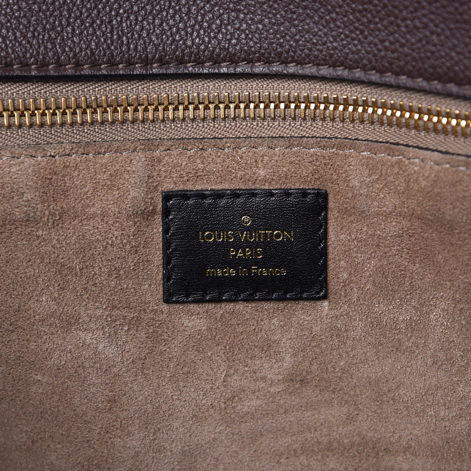 Louis Vuitton Veau Cachemire Monogram Tote W PM Chocolate 6 of 10