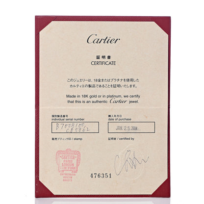 Cartier 18K White Gold Medium Hearts and Symbols Necklace 5 of 5