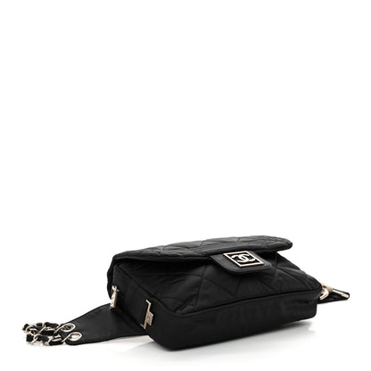 Chanel Nylon Ski Sport Belt Bag Black 4 of 11