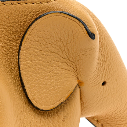 Loewe Calfskin Elephant Coin Purse Bag Charm Key Holder Orange 10 of 10