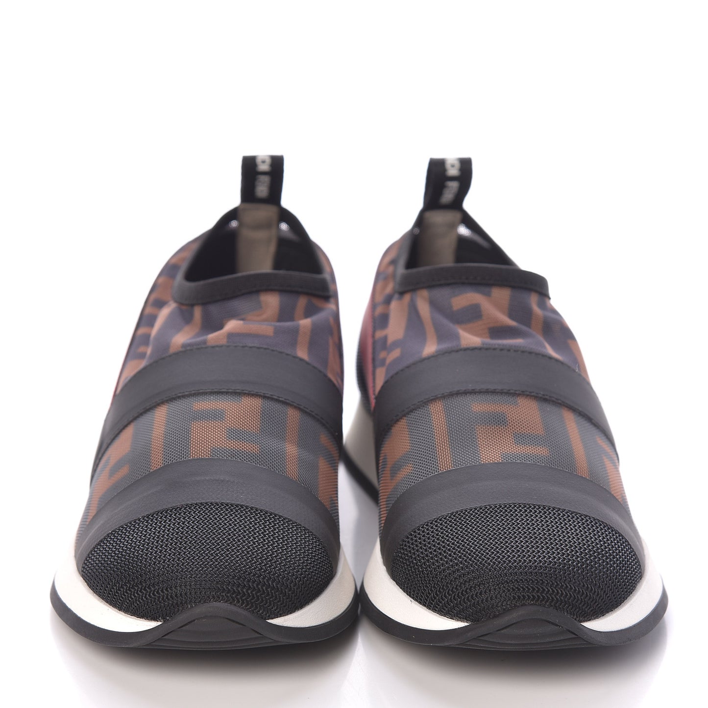 Technical Mesh FF Sneakers 35 Tobacco Red