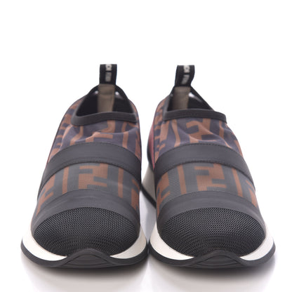 Fendi Technical Mesh FF Sneakers 35 Tobacco Red 2 of 7