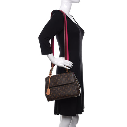 Louis Vuitton Monogram Cluny BB Bordeaux Fuchsia 2 of 11