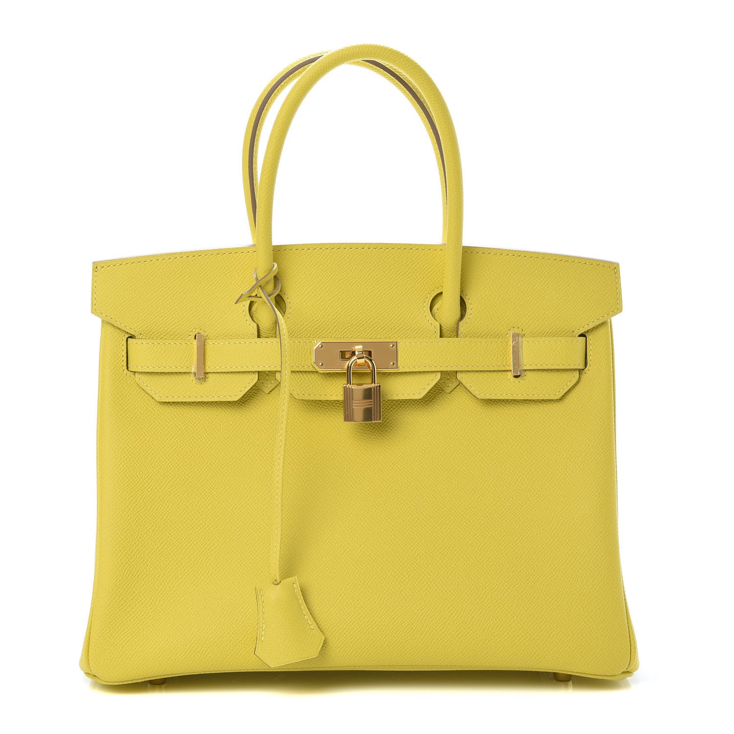 Epsom Birkin 30 Lime