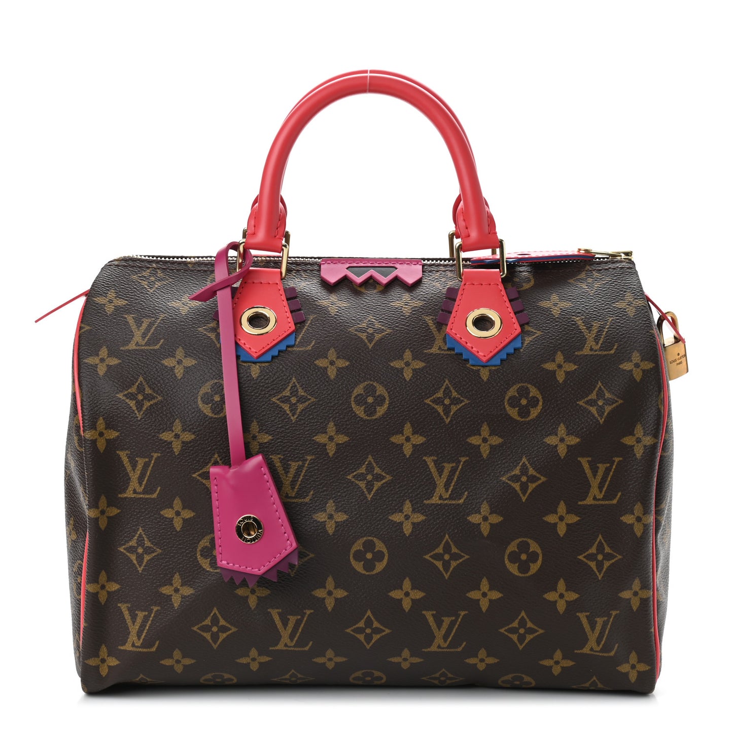 Monogram Totem Speedy 30 Flamingo