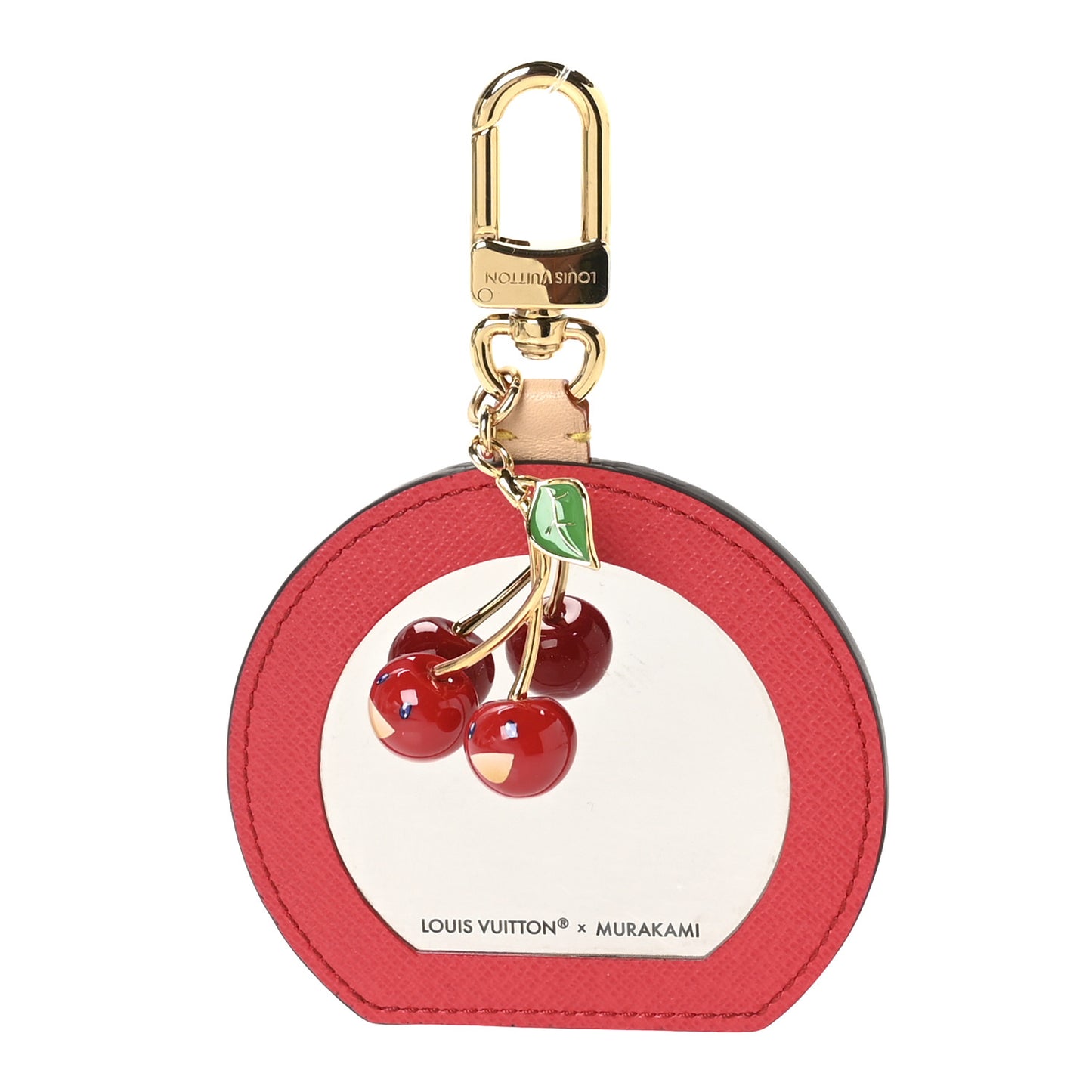 LV X TM Monogram Cerises Mini Mirror Bag Charm