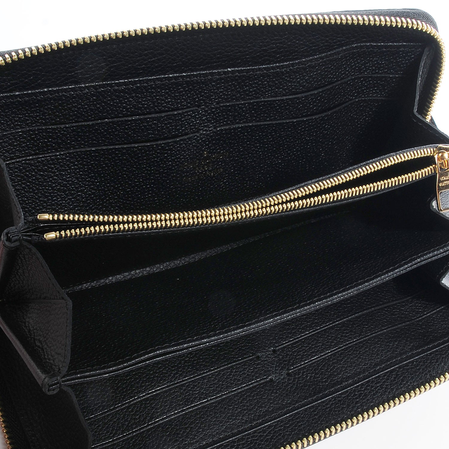 Louis Vuitton Empreinte Secret Long Wallet Black 6 of 8