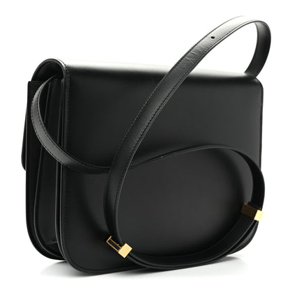 Celine Box Calfskin Medium Classic Box Flap Bag Black 3 of 10