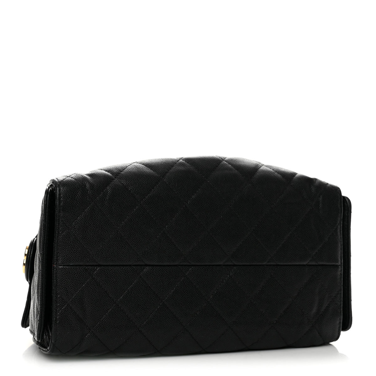 Caviar Quilted Small Chanel 25 Handbag Black