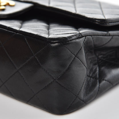 Chanel Lambskin Quilted Small Double Flap Black 11 of 13