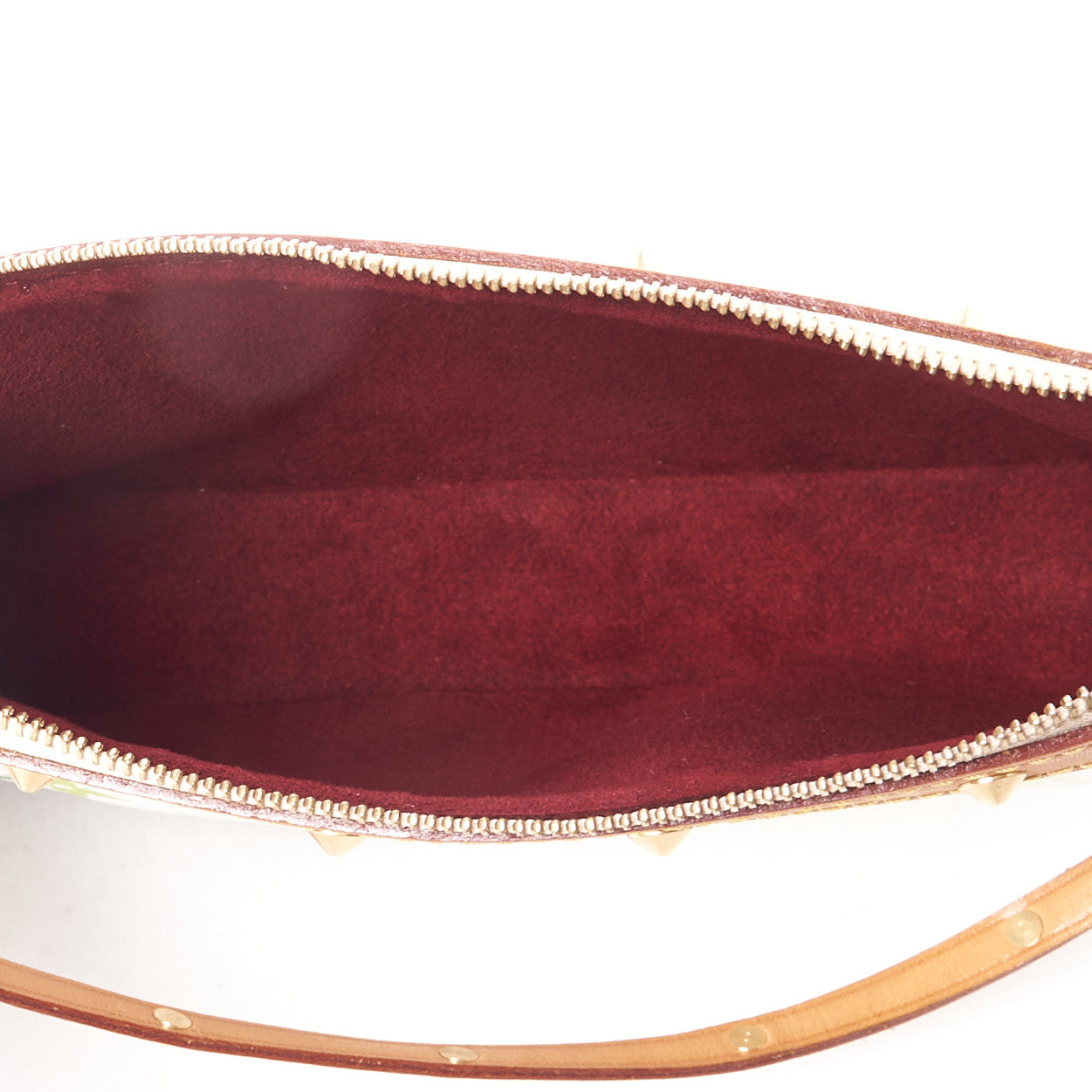 Louis Vuitton Monogram Multicolor Pochette Accessories White 6 of 7