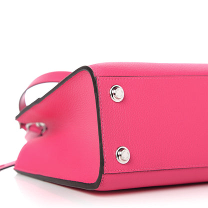 Louis Vuitton Calfskin City Steamer Mini Rose Falbala 6 of 9