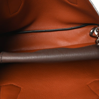 Prada Vitello Daino Small Double Bag Bruciato Rame 5 of 12