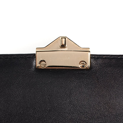 Valentino Garavani Vitello Large Glam Lock Rockstud Flap Black 8 of 8