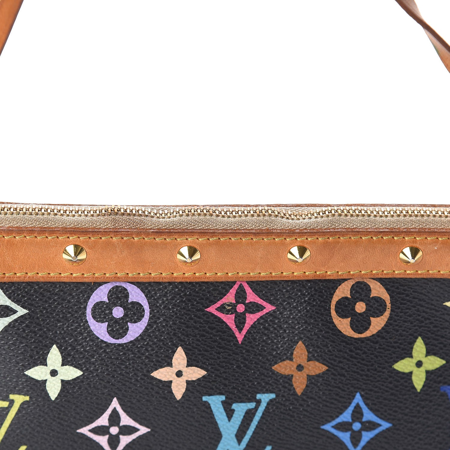 Louis Vuitton Monogram Multicolor Pochette Accessories Black 10 of 13