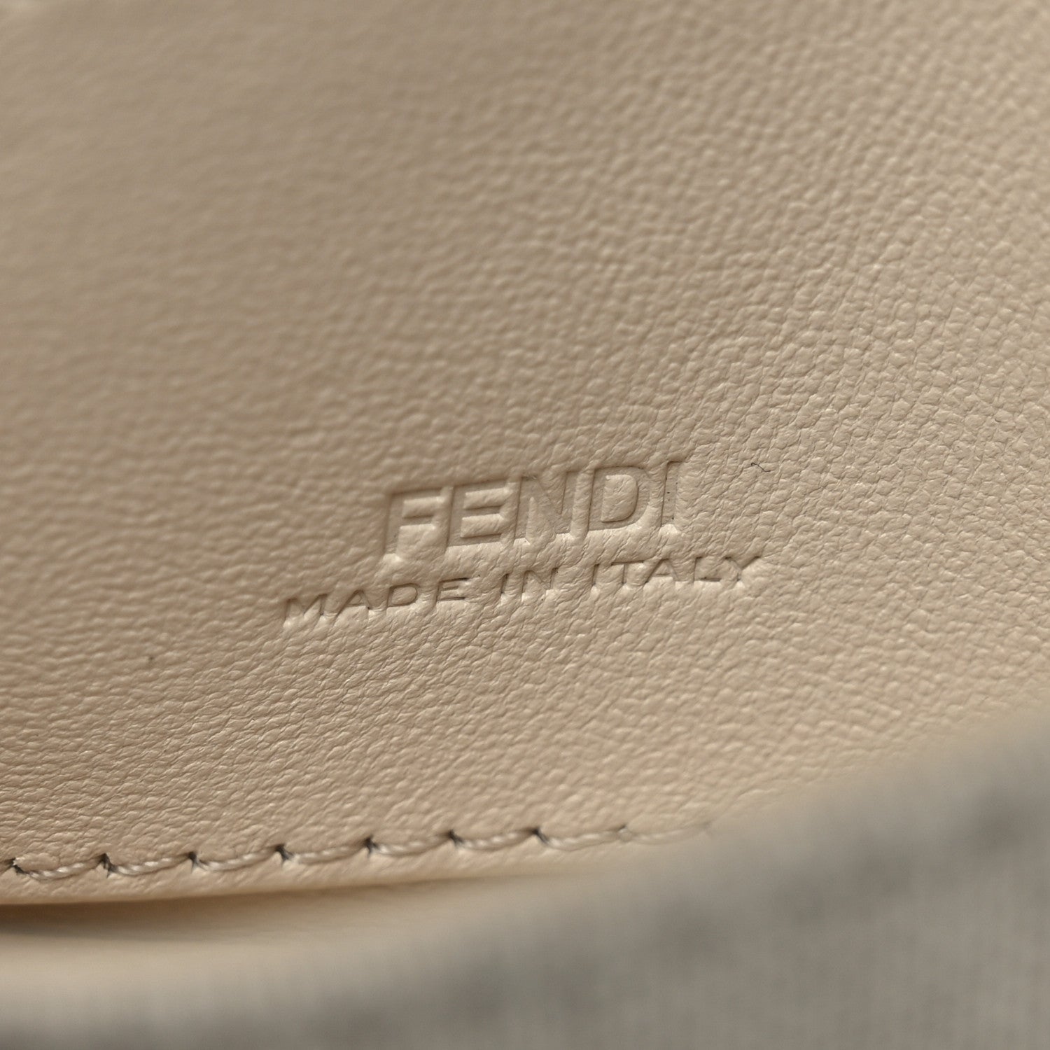 Fendi Canvas Vitello King FF Multicolor Embroidered Nano Baguette Charm Multicolor 10 of 16