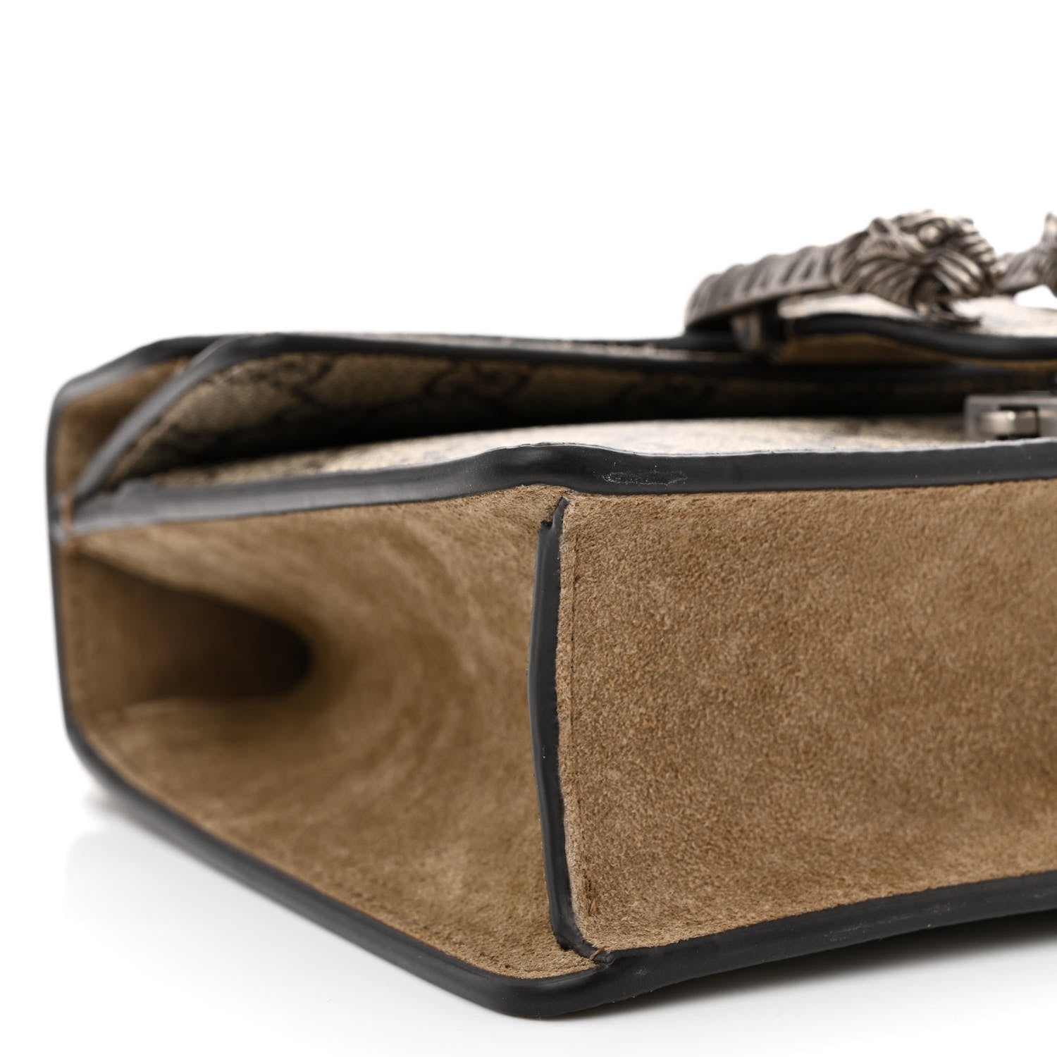 Gucci GG Supreme Monogram Mini Dionysus Shoulder Bag Taupe 9 of 10