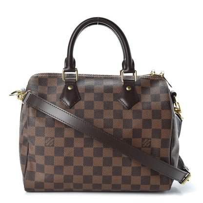 Louis Vuitton Damier Ebene Speedy Bandouliere 25 1 of 11
