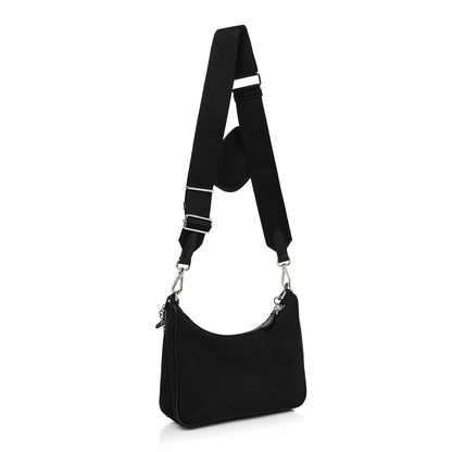 Prada Nylon Re-Edition 2005 Shoulder Bag Black 3 of 10